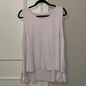 Cato Light Peach Butter Soft Sleeveless Top - 22/24W